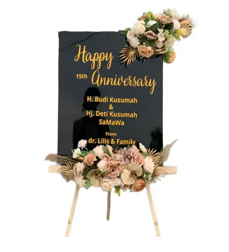 Papan Bunga Akrilik Pasar Rebo